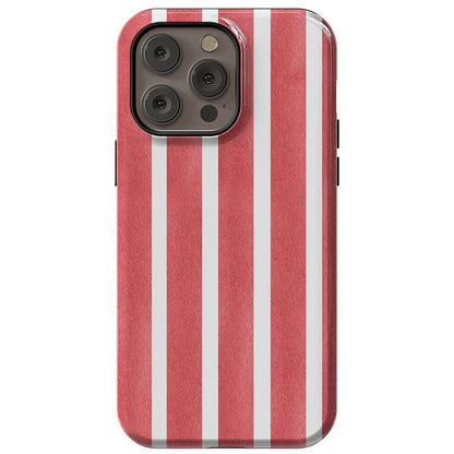 East Coast Summer | Red Stripes Case