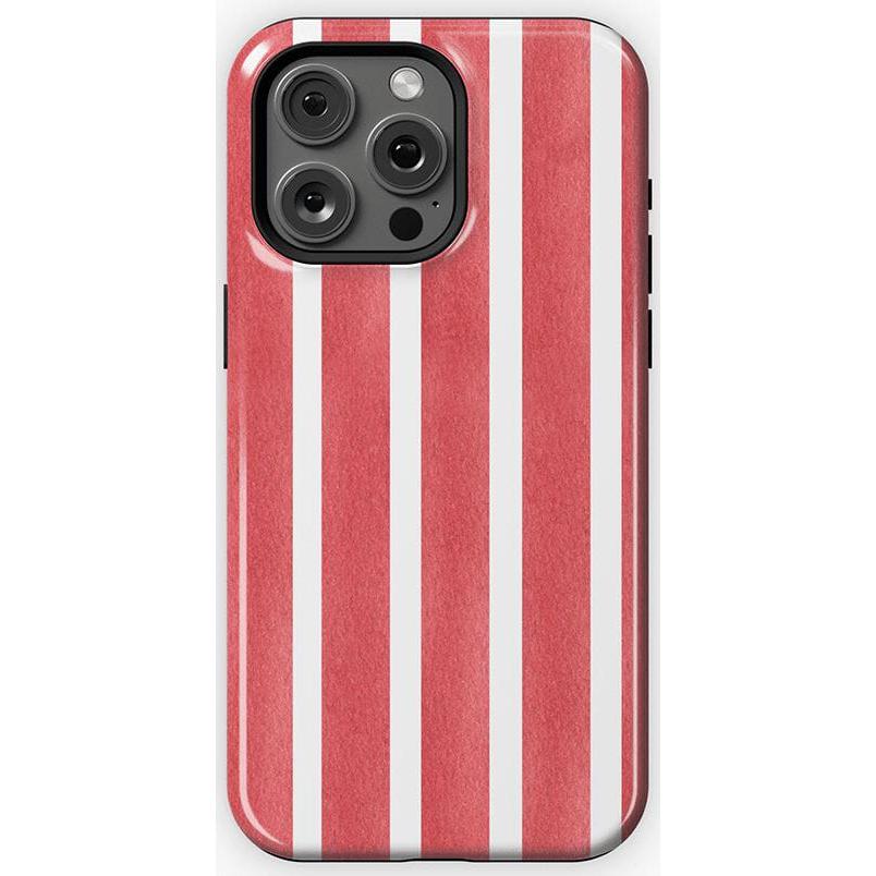 East Coast Summer | Red Stripes Case