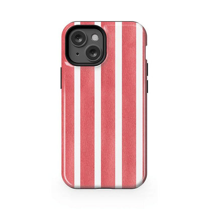 East Coast Summer | Red Stripes Case