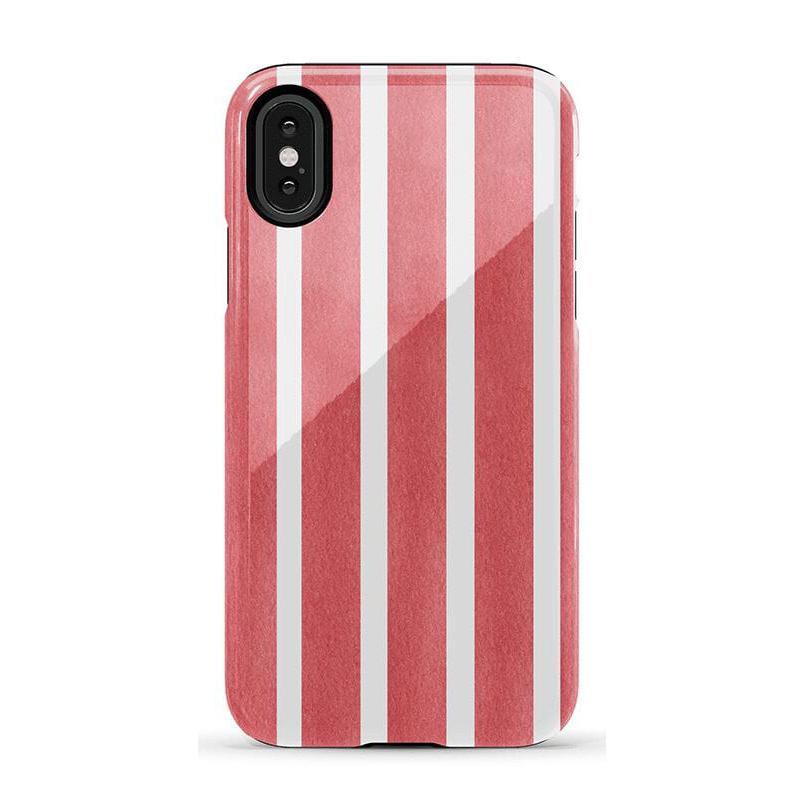 East Coast Summer | Red Stripes Case
