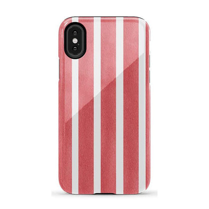East Coast Summer | Red Stripes Case