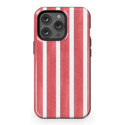 East Coast Summer | Red Stripes Case