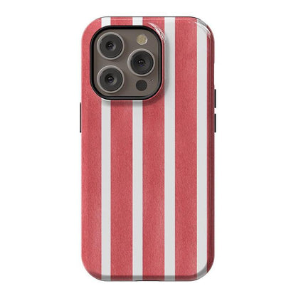 East Coast Summer | Red Stripes Case
