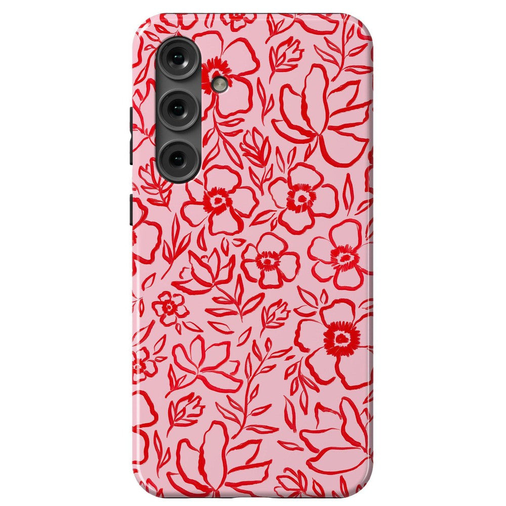 Blush Garden | Floral Doodle Case