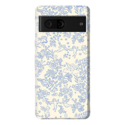Cupid's Canvas | Periwinkle Floral Case