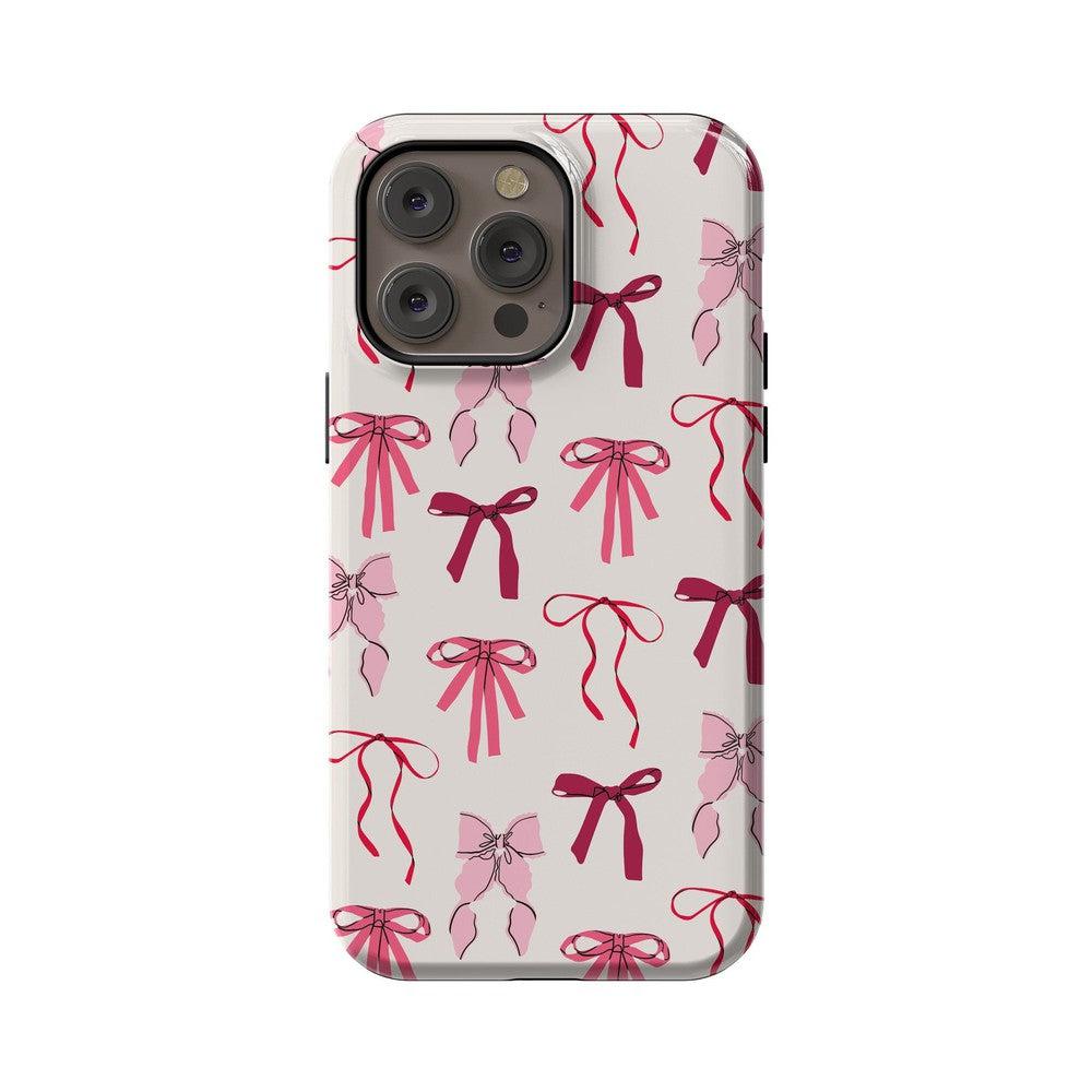 Lover Girlie | Pink Bows iPhone Case