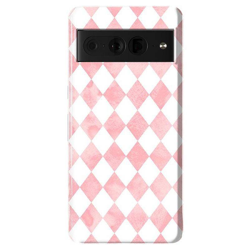 Queen of Diamonds | Pink Watercolor Case