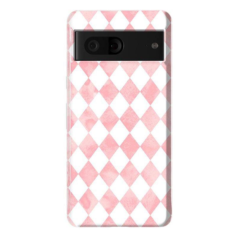 Queen of Diamonds | Pink Watercolor Case