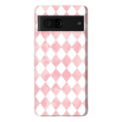 Queen of Diamonds | Pink Watercolor Case