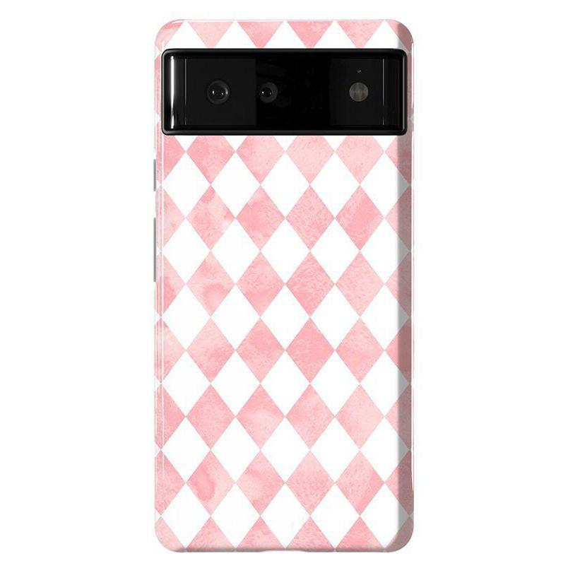 Queen of Diamonds | Pink Watercolor Case