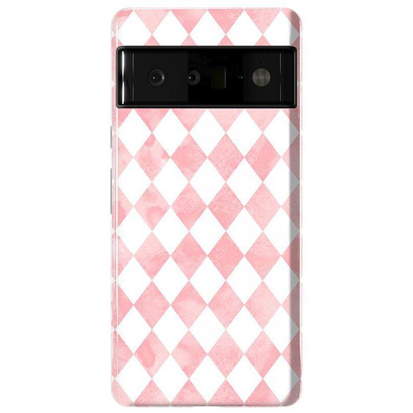 Queen of Diamonds | Pink Watercolor Case