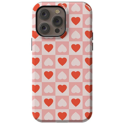 King of My Heart | Checkered Hearts Case