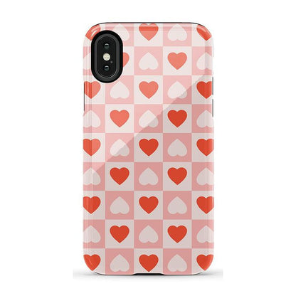 King of My Heart | Checkered Hearts Case