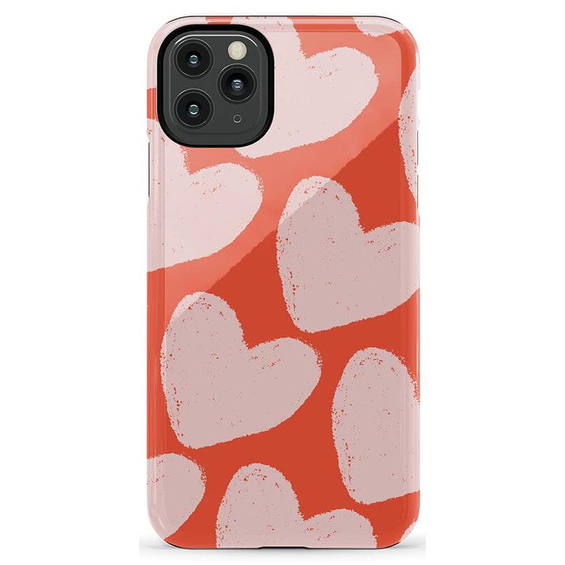 Love You More | Heart Doodle Case