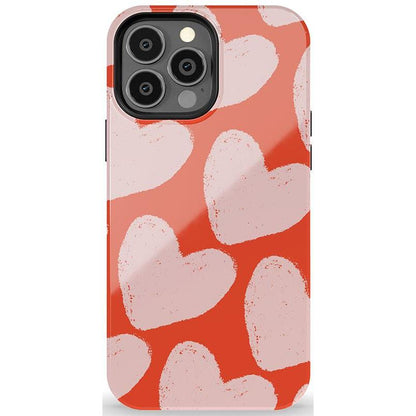 Love You More | Heart Doodle Case