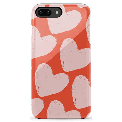 Love You More | Heart Doodle Case