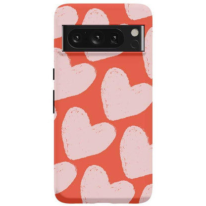 Love You More | Heart Doodle Case