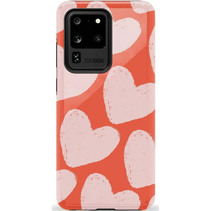 Love You More | Heart Doodle Case