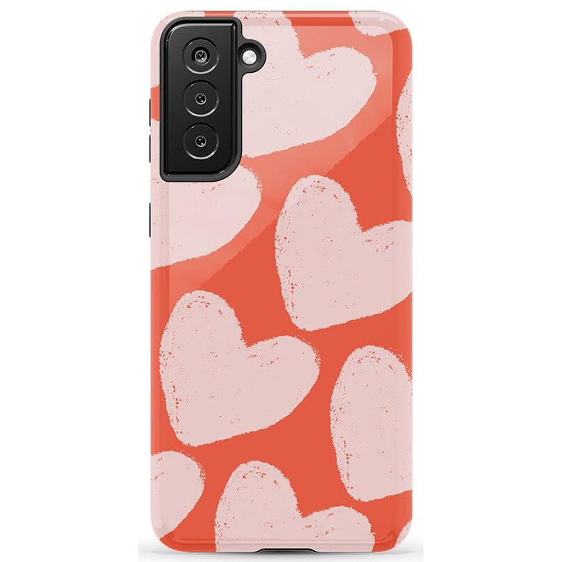 Love You More | Heart Doodle Case