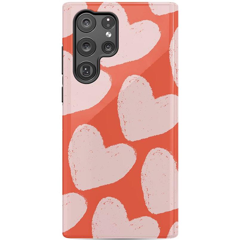 Love You More | Heart Doodle Case