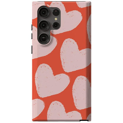 Love You More | Heart Doodle Case