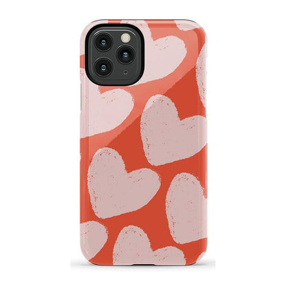 Love You More | Heart Doodle Case