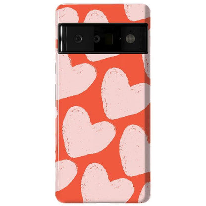 Love You More | Heart Doodle Case