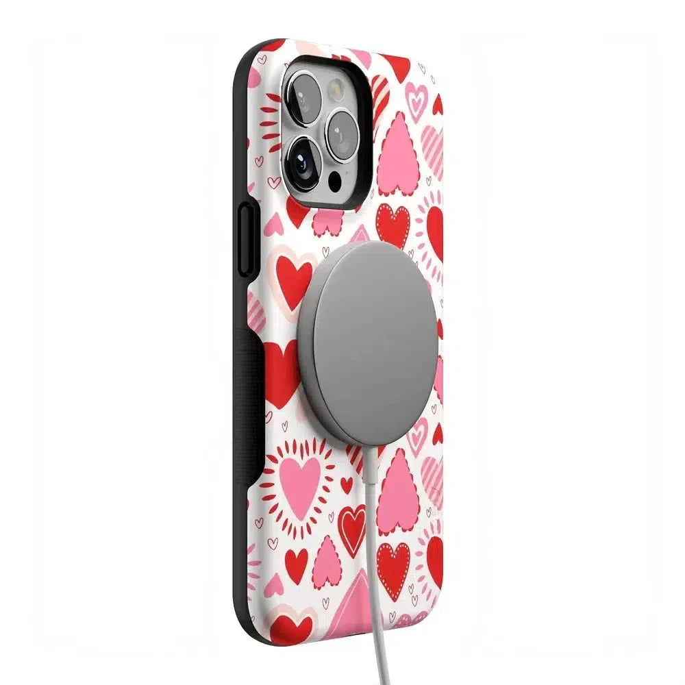 Love Struck | Heart Stickers Case