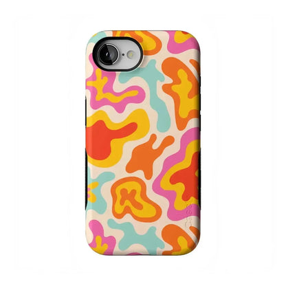 Tropical Color Splash | Abstract Retro Case
