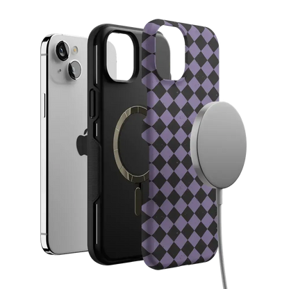 Midnight Hex | Purple Checkered Case