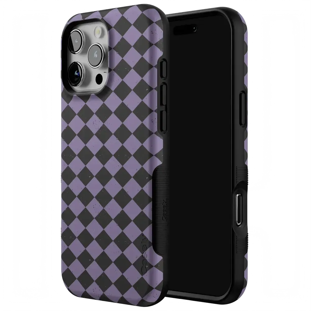 Midnight Hex | Purple Checkered Case