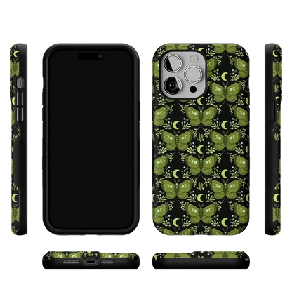 Mystic Moths | Green Twilight Case