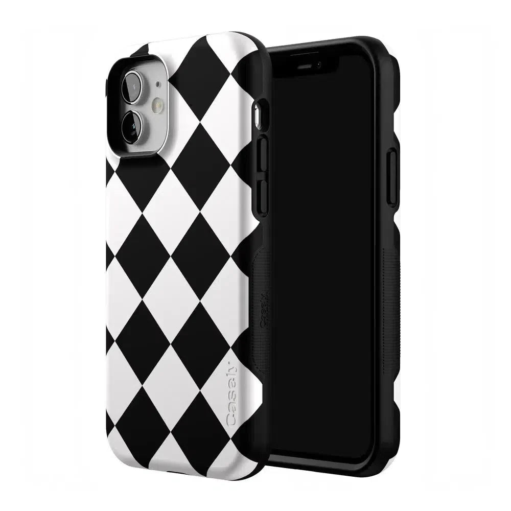 Black Checkerboard | High Contrast Design Case