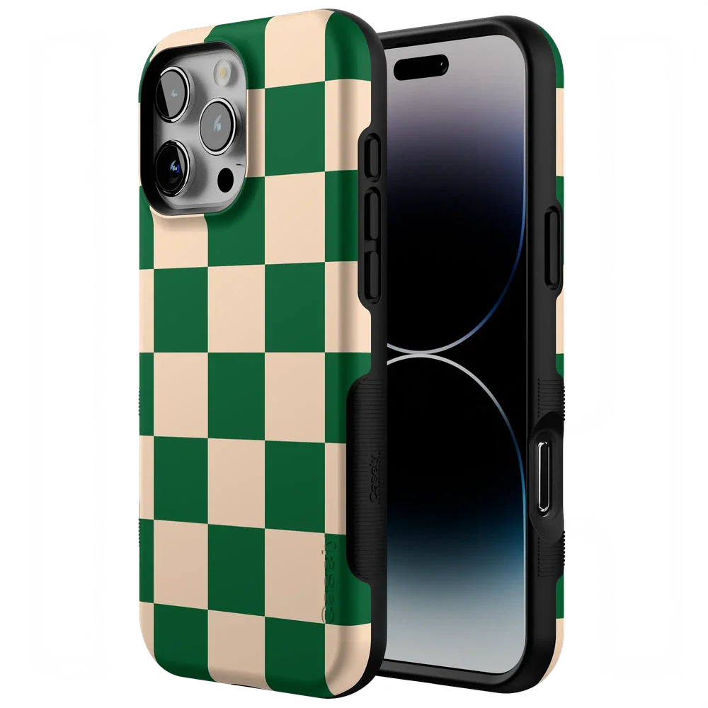 Fit Check | Green Checkerboard Case