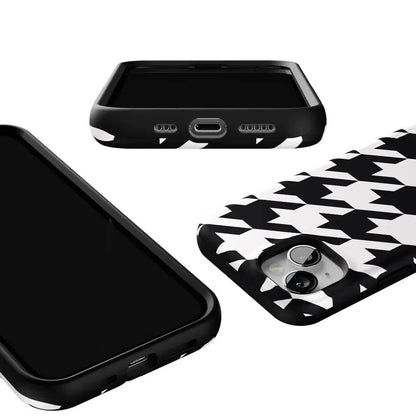 Houndstooth | High Contrast Design Case