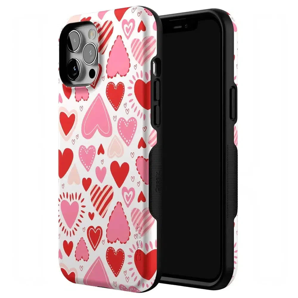 Love Struck | Heart Stickers Case