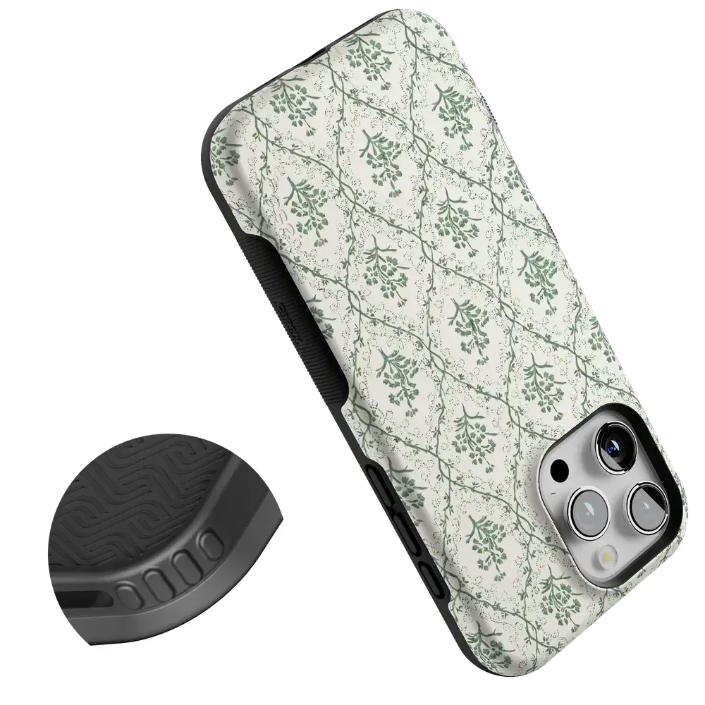 Sage Tapestry | Floral Vines Case