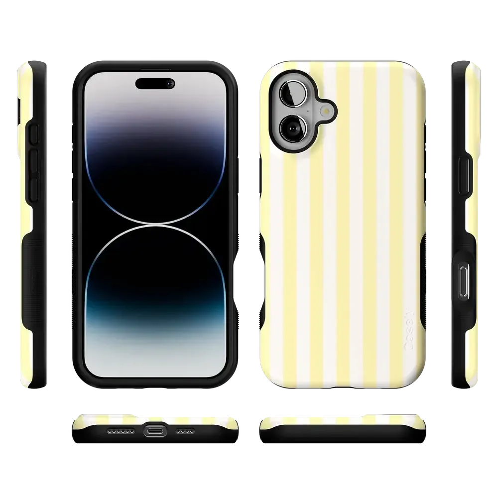 Butter Yellow Stripes | Sunday Best Case