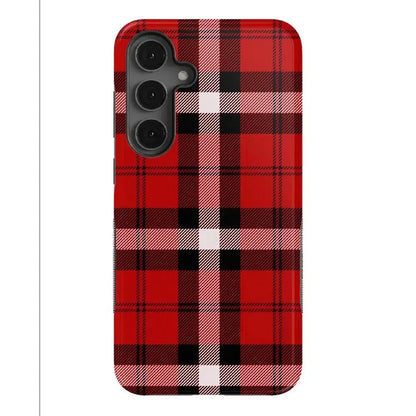 As if! | Red Plaid Case