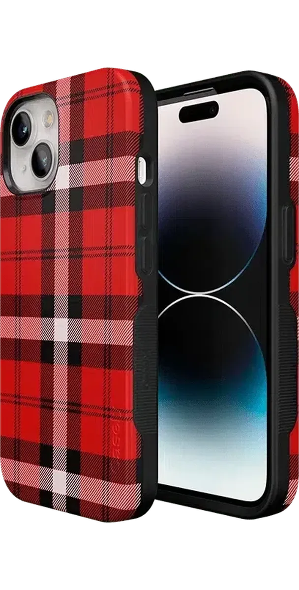 As if! | Red Plaid Case