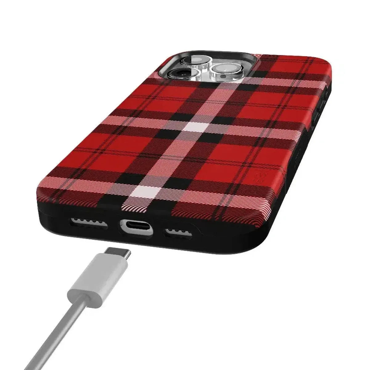 As if! | Red Plaid Case