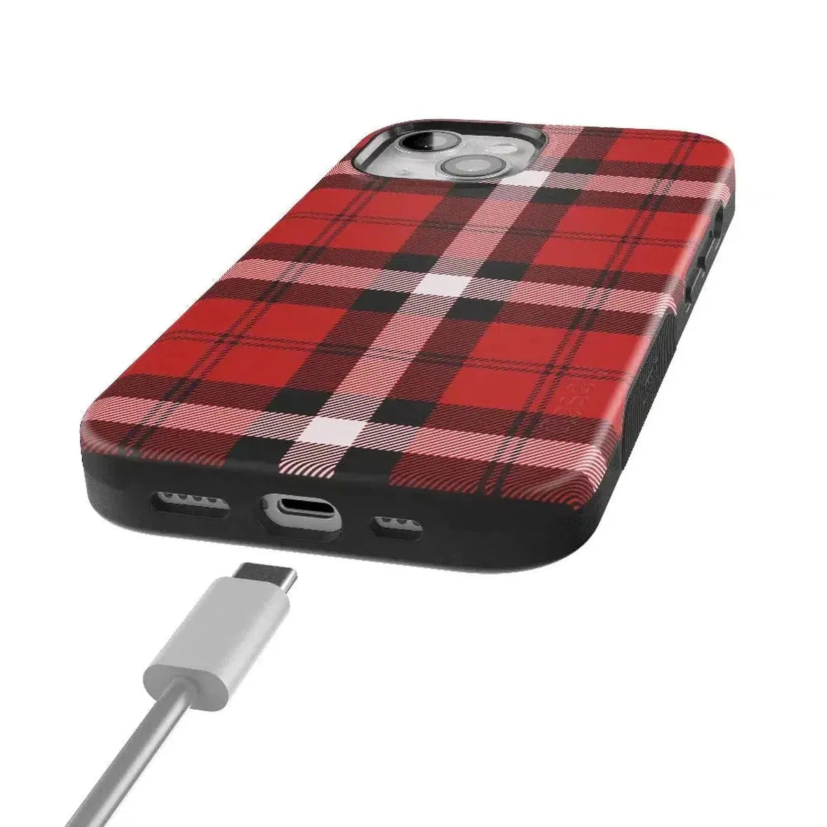 As if! | Red Plaid Case