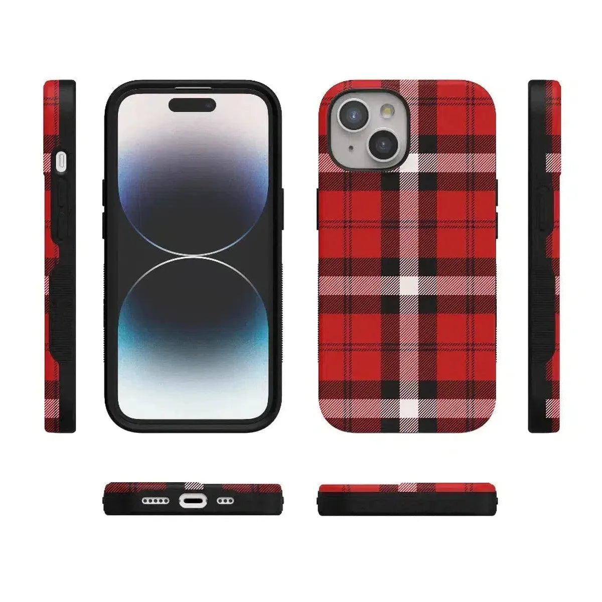 As if! | Red Plaid Case