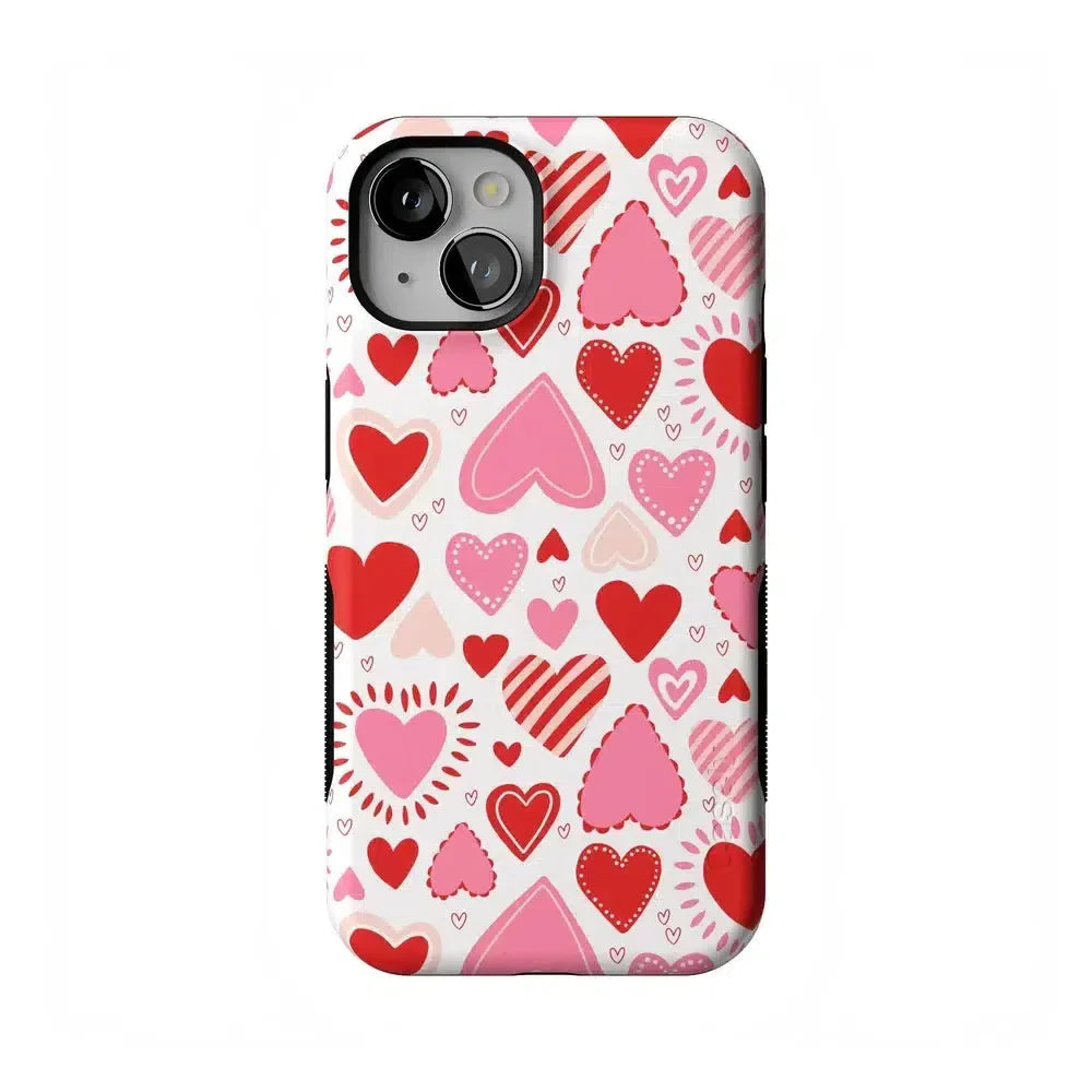 Love Struck | Heart Stickers Case