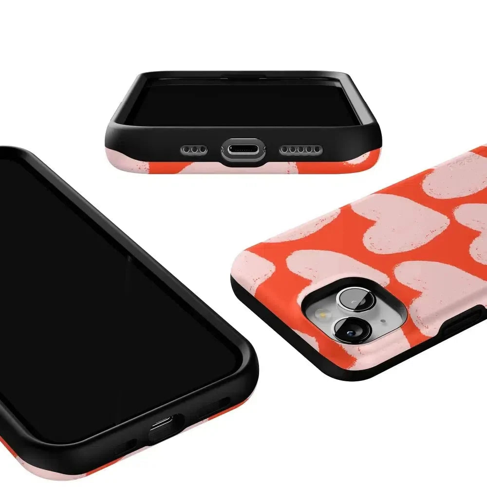 Love You More | Heart Doodle Case