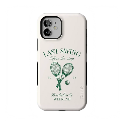 Last Swing | Off-White Bachelorette Case
