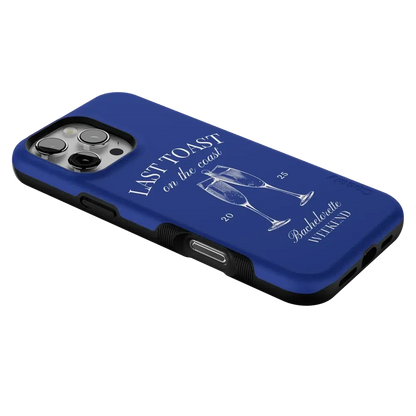 Last Toast | Blue Coastal Bachelorette Case