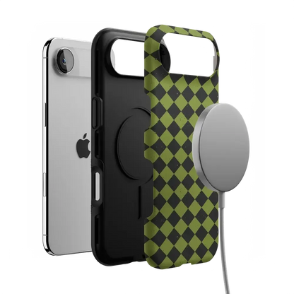 Wicked Hex | Green Checkered Case