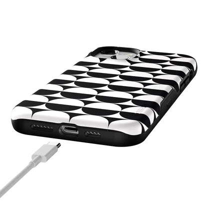 Half Moon | High Contrast Design Case