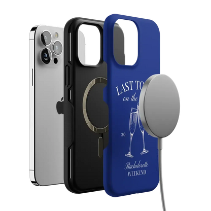 Last Toast | Blue Coastal Bachelorette Case